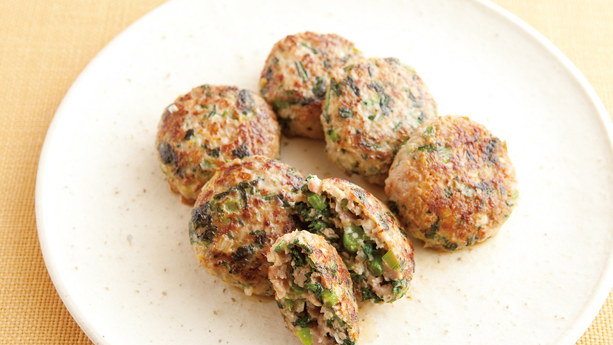 春菊入りつくね