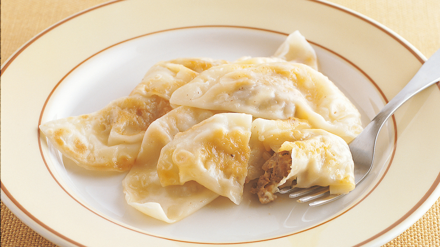 ひき肉とチーズのフライパンソテー