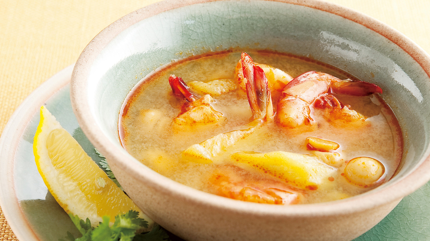 トムヤムクン風スープ レシピ 髙城 順子さん みんなのきょうの料理 おいしいレシピや献立を探そう