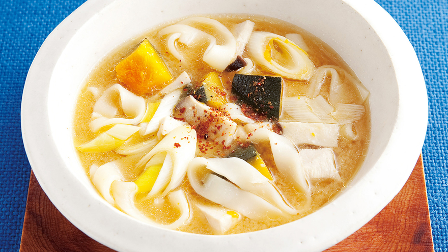 ほうとう風スープ