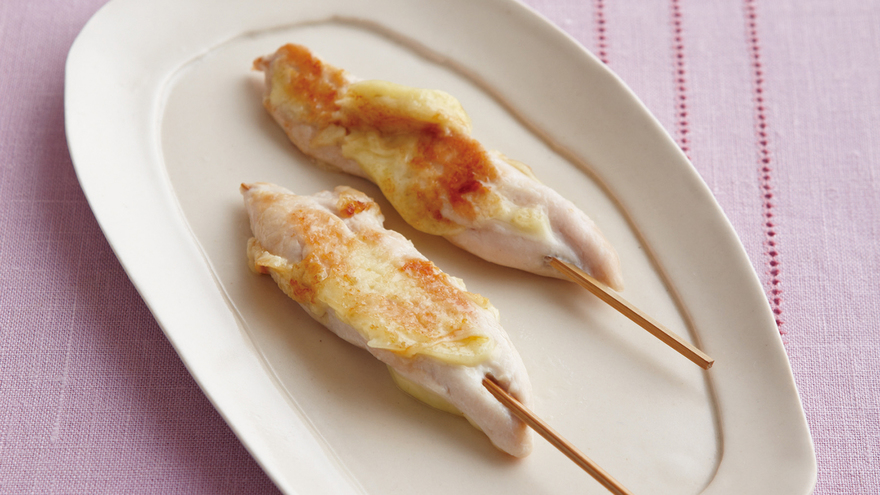 ささ身のくし焼き