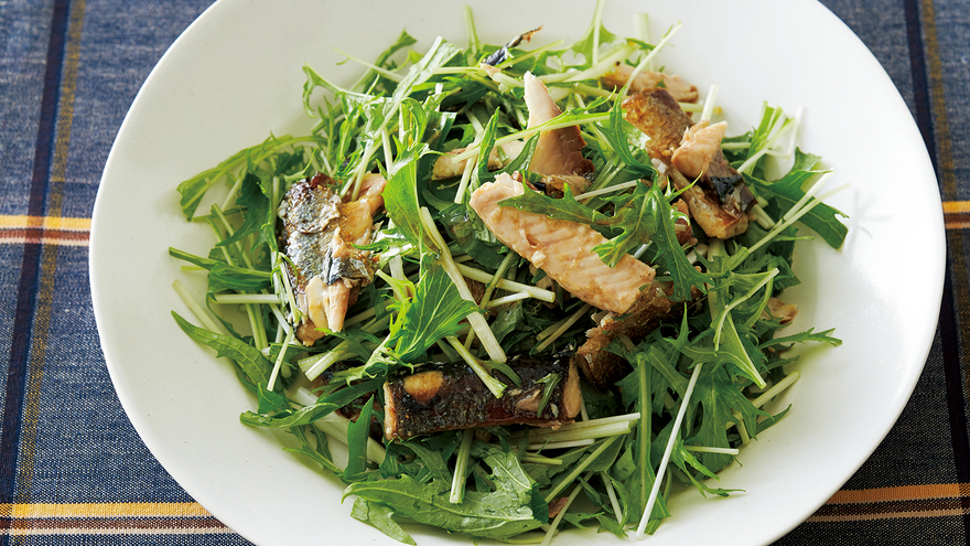 さんまのサラダ