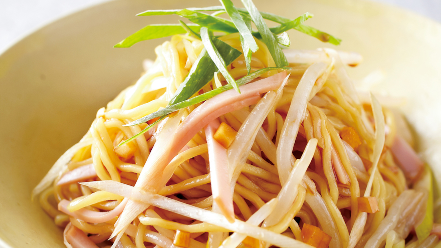 汁なしもやし麺