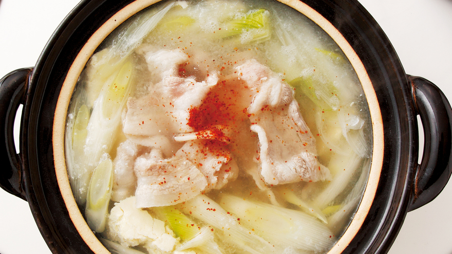 豚肉のおろし鍋