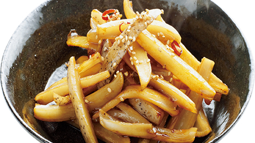 れんこんきんぴら