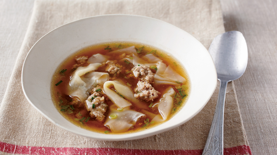 投げ込みワンタンスープ