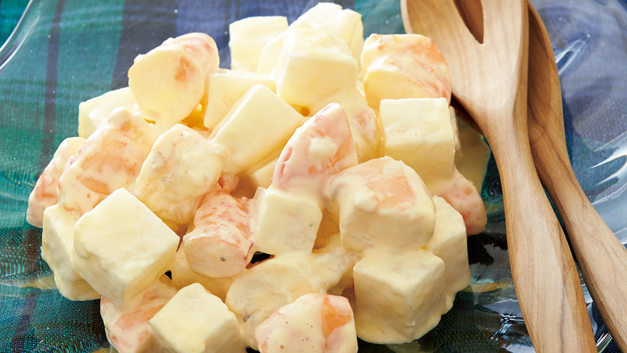 ゆでえびのサラダ