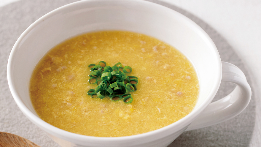 中国風コーンスープ