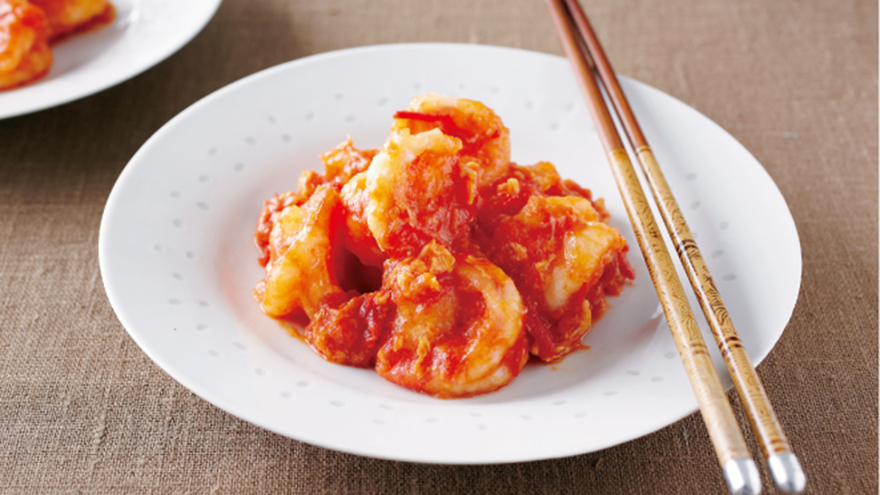 えびのチリソース煮