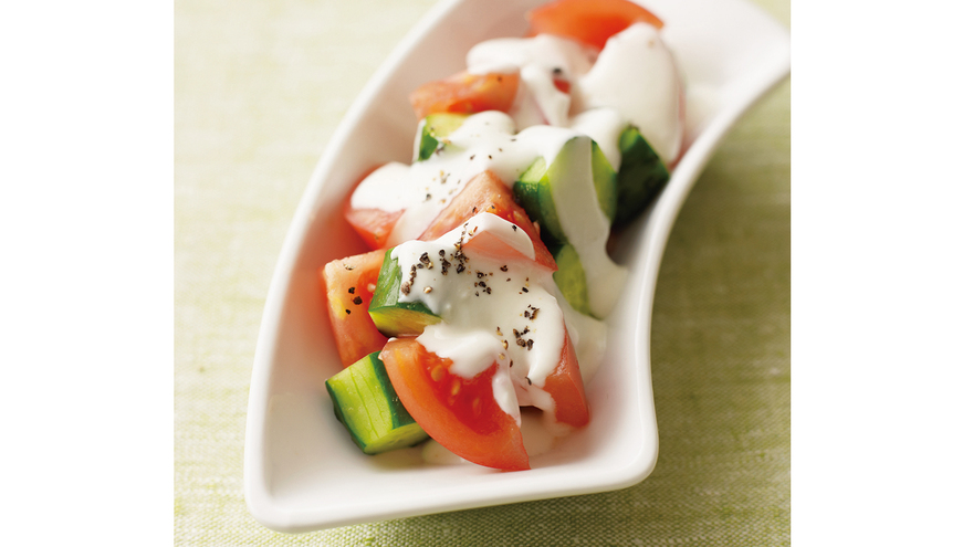 カラフルヨーグルトサラダ