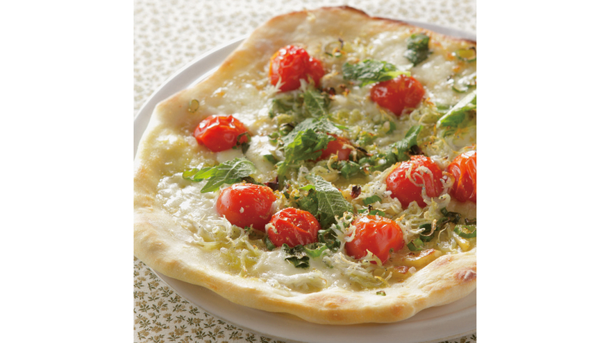 ハーブ酵母のピザ