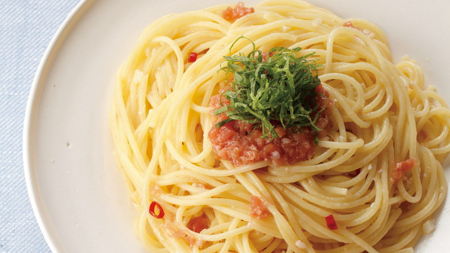 塩麹（こうじ）de和風パスタ