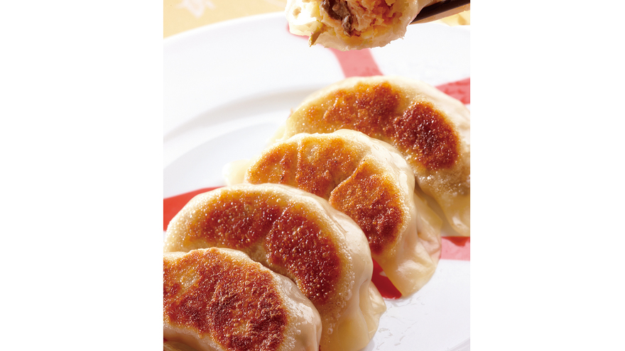 じゅんさい入り ジューシーな焼きギョーザ