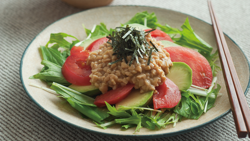 アボカドサラダ納豆ドレッシング レシピ 牧野 直子さん みんなのきょうの料理 おいしいレシピや献立を探そう