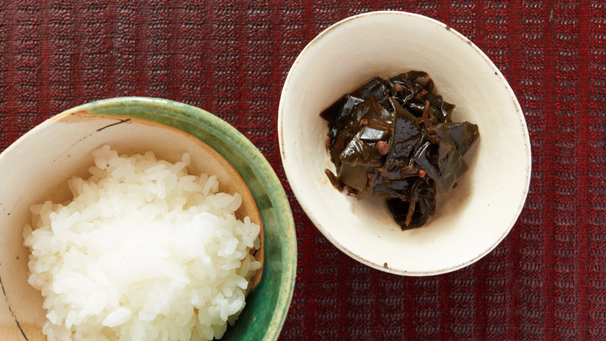 実ざんしょうと昆布のつくだ煮