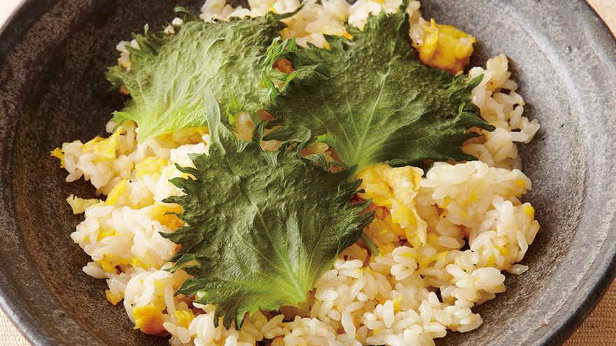 しそ蒸しチャーハン