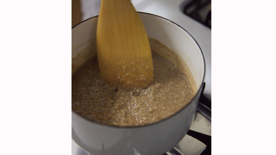 ミックスシリアルのおかゆ