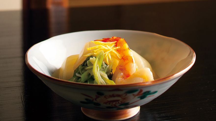 かぶの彩り炊きあわせ