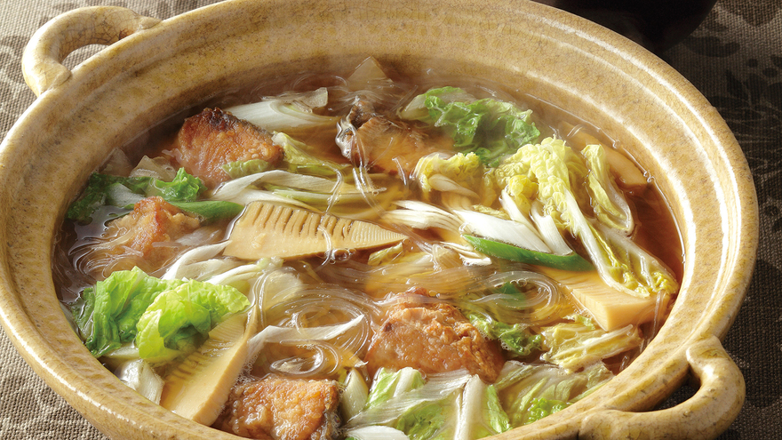 ぶりのオイスターソース鍋