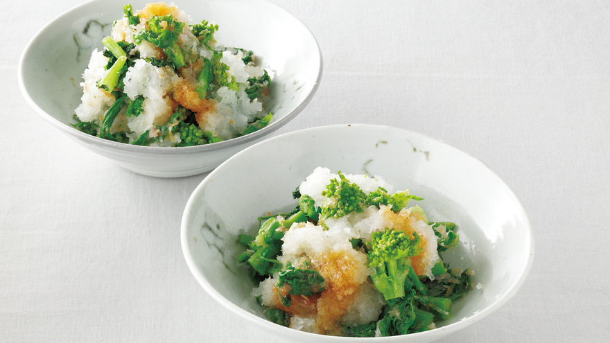 菜の花のかすみあえ