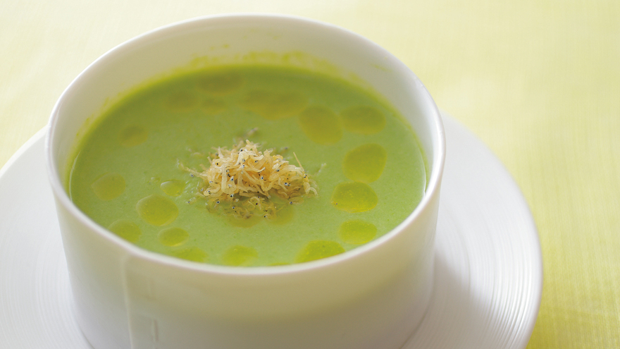 グリーンアスパラガスのすり流し