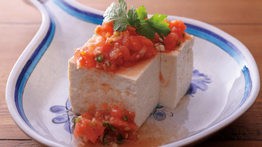 サルサ・メヒカーナ 冷ややっこ