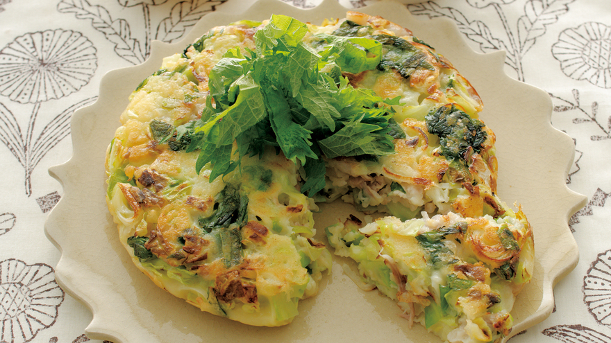 しそ・かけチャイナだれでたのしそお焼き