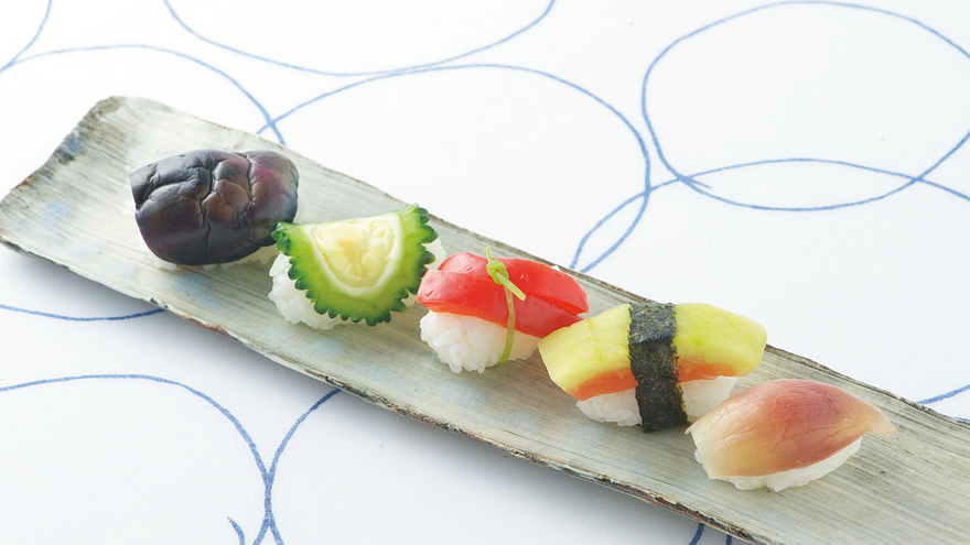 ぬか漬けの一口ずし