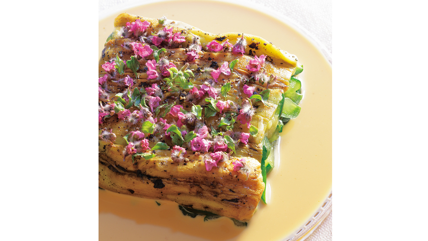 焼きなすときゅうりのごま酢あえ