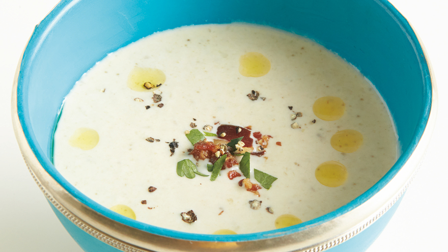 なすの冷製ポタージュ