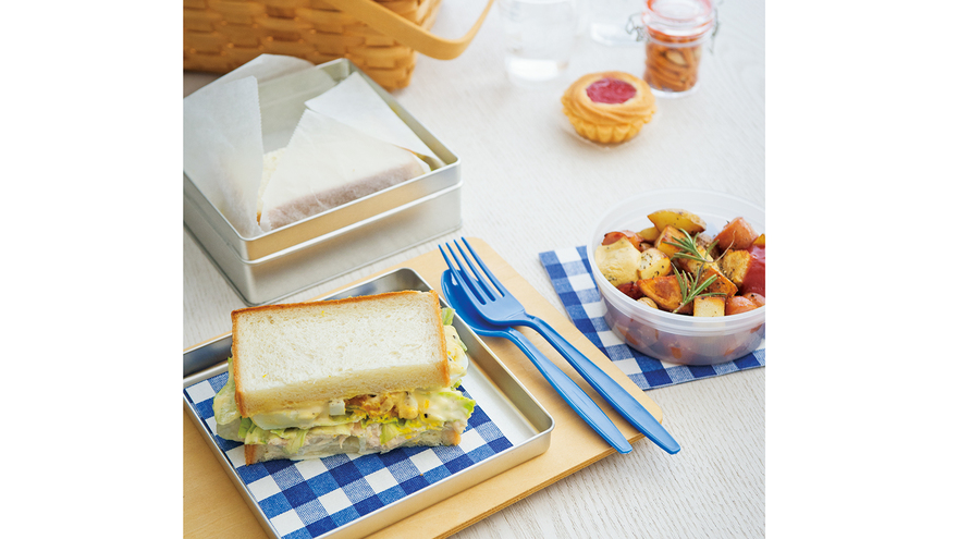 ツナ＆エッグサンド弁当