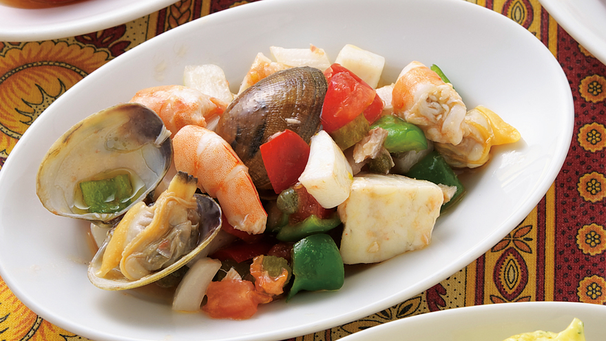 魚介のサルピコン