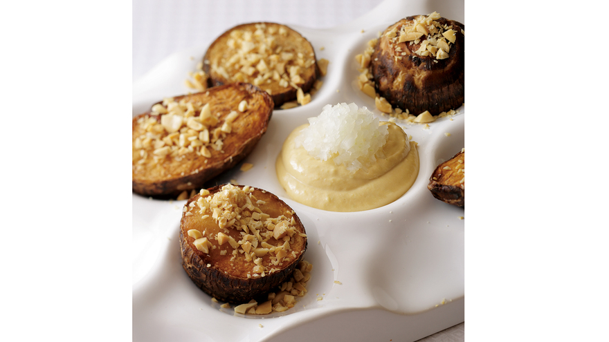 里芋のフライドポテト