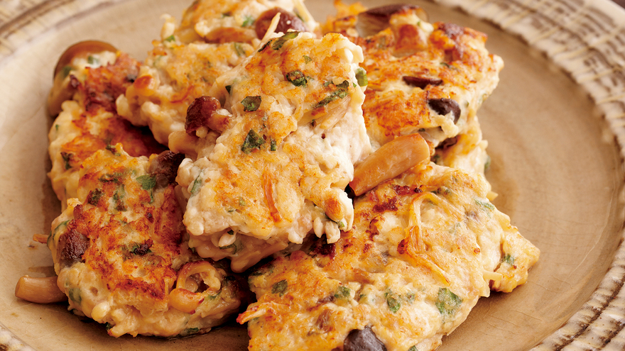 きのこのつくね