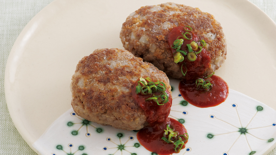 里芋のミニバーグ