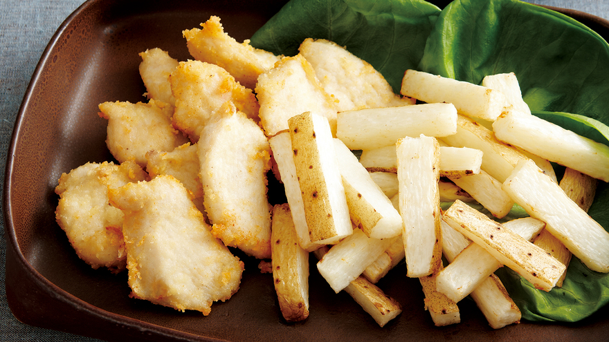 長芋フライ＆チキンナゲット