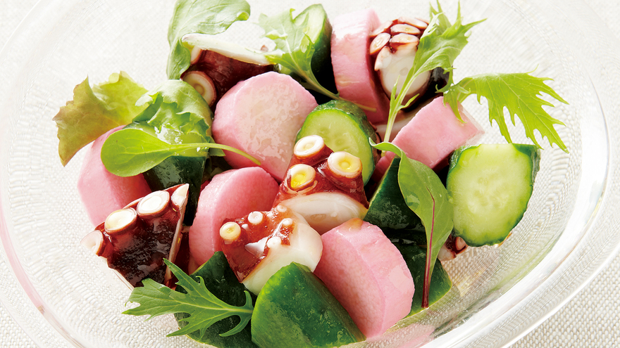 長芋とたこのマリネサラダ