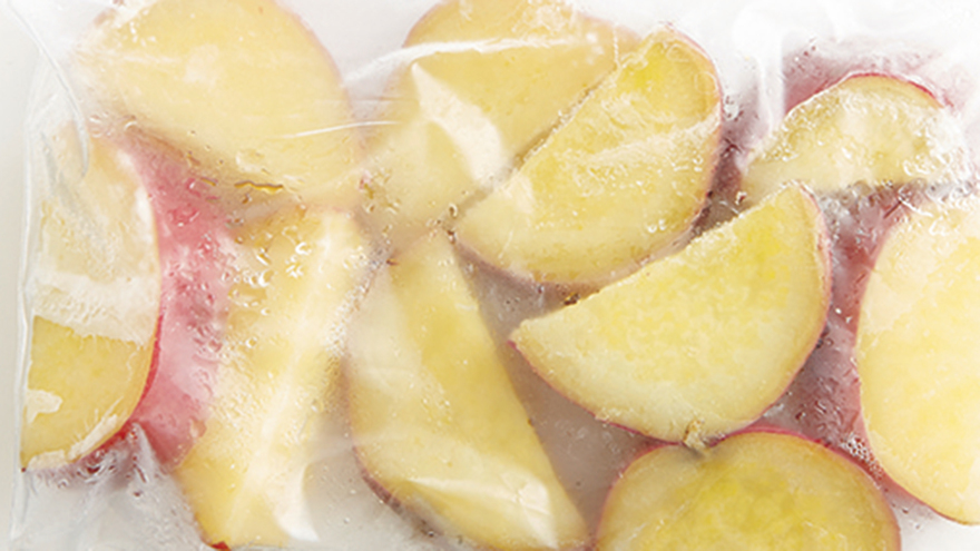 半月切りさつまいも