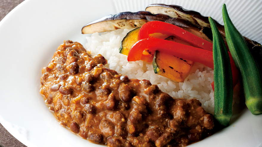 小豆のベジタブルカレー