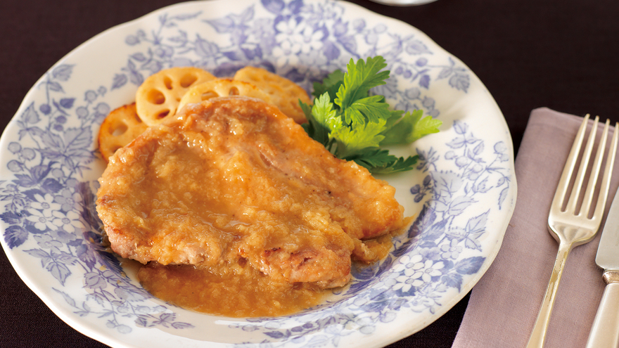 れんこんポークソテー