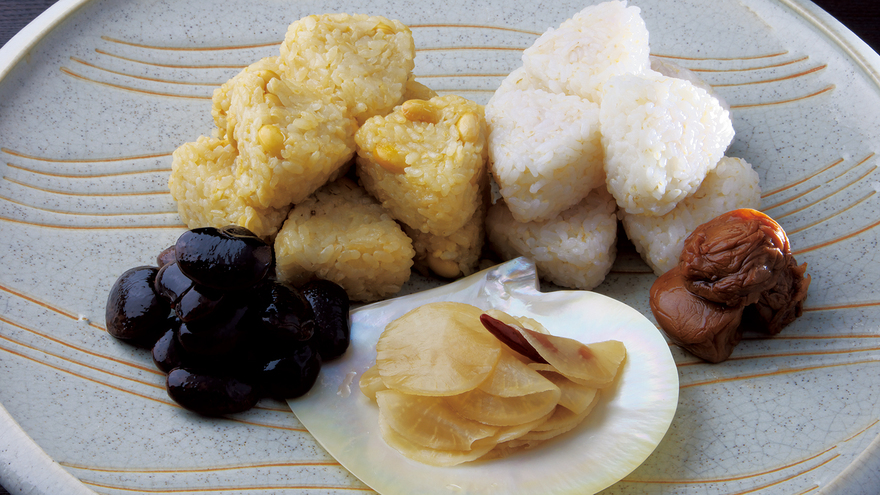 大豆と切り干し大根のおむすび