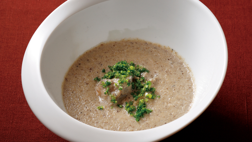 きのことかきのすり流し