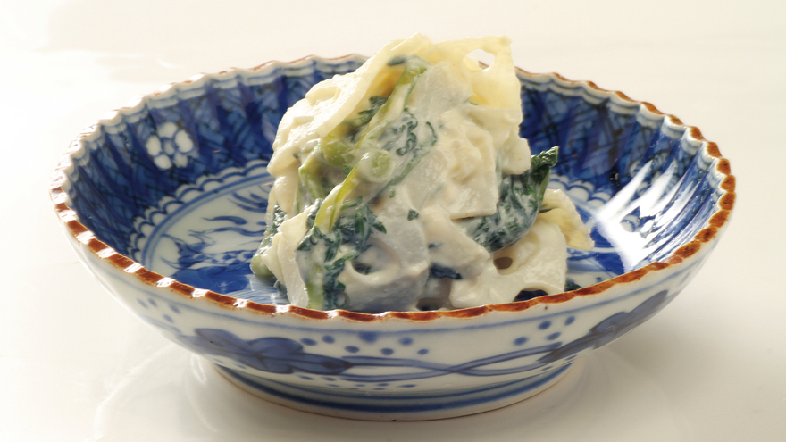 れんこんの白あえ