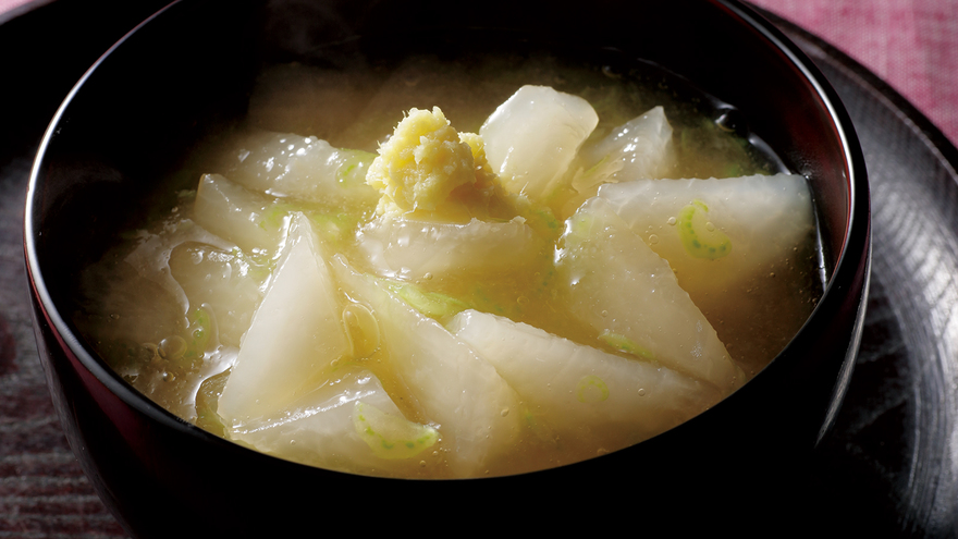 大根づくしのおかゆ