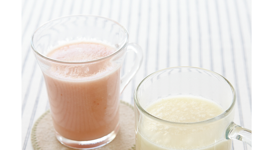 りんごと甘酒のホットスムージー