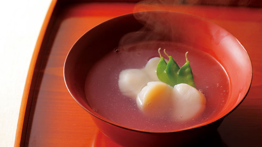 帆立て貝柱の吸い物