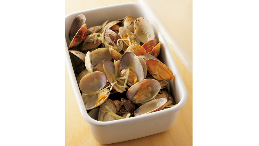 あさりのナムプラー炒め