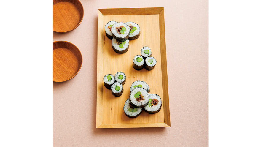 アスパラのり巻き