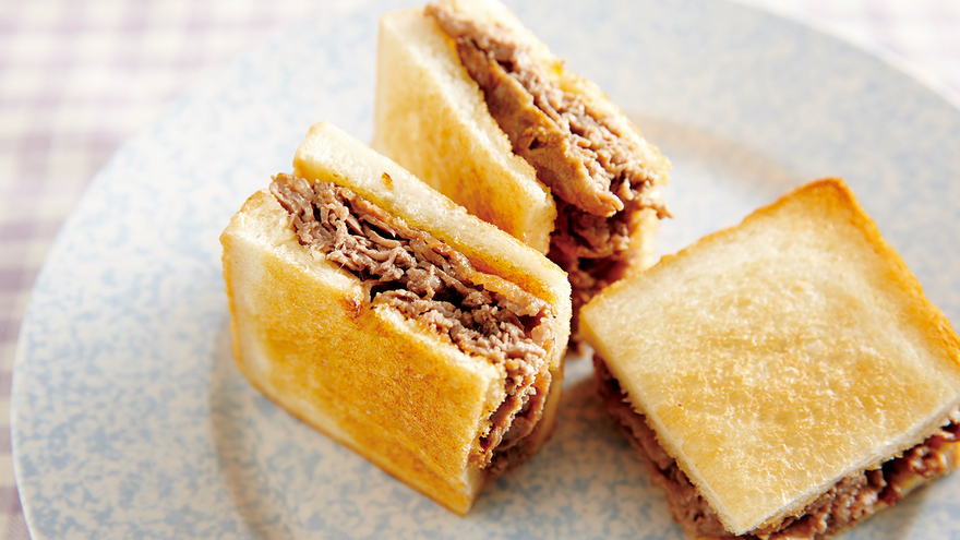 柔らかビーフサンド