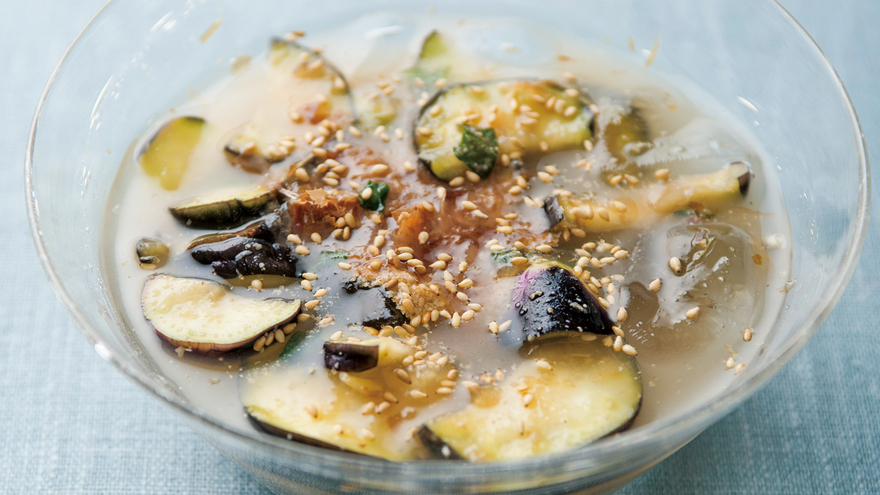 なすの冷や汁風